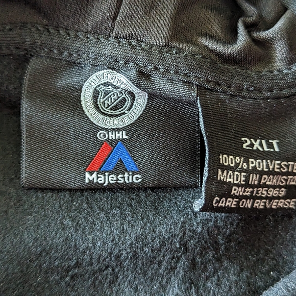 Majestic Black and Blue Hoodie Jacket - Picture 4 of 4